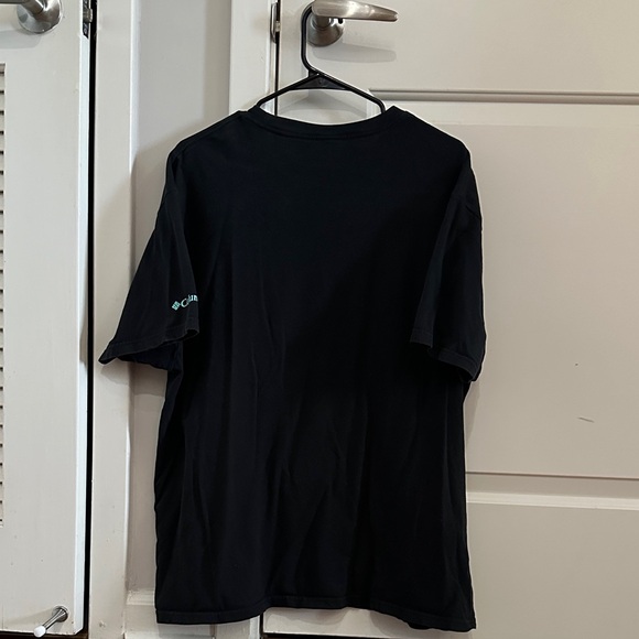 Columbia Black Tee with Blue Graphic - Picture 3 of 3